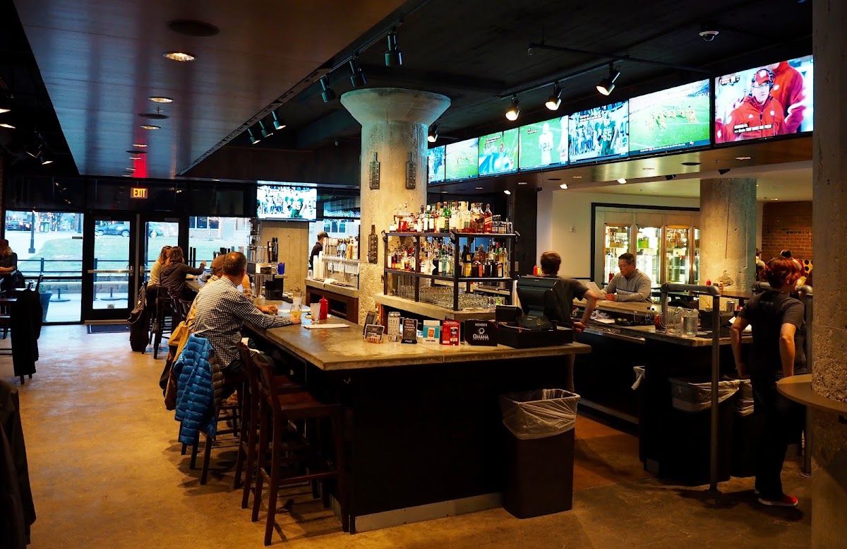Local Beer, Patio, and Kitchen